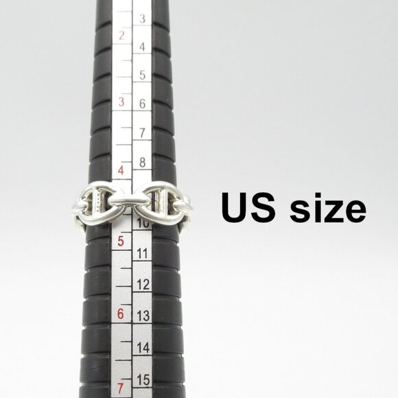 HERMES Silver Ring - Picture 7 of 9